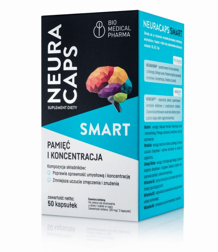 BIO MEDICAL - NeuraCaps Smart 50 Kapseln