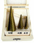 STUFENBOHRER-SET 3-tlg. /4-32mm