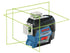 BOSCH 3-EBENE LINEAR LASER GLL 3-80 CG + BM 1 GRIFF + L-BOXX