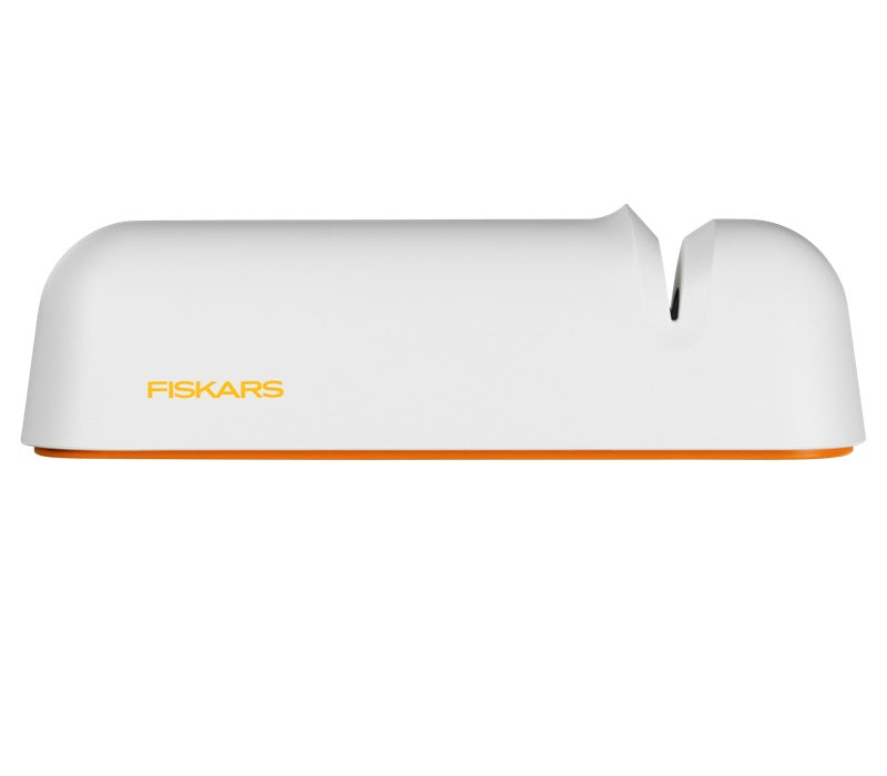 FISKARS ROLLSCHARFES MESSER SCHÄRFEN WEISS FUNKTIONELLE FORM