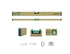 NIGHTINGale Wasserwaage GOLDEN P01 300mm