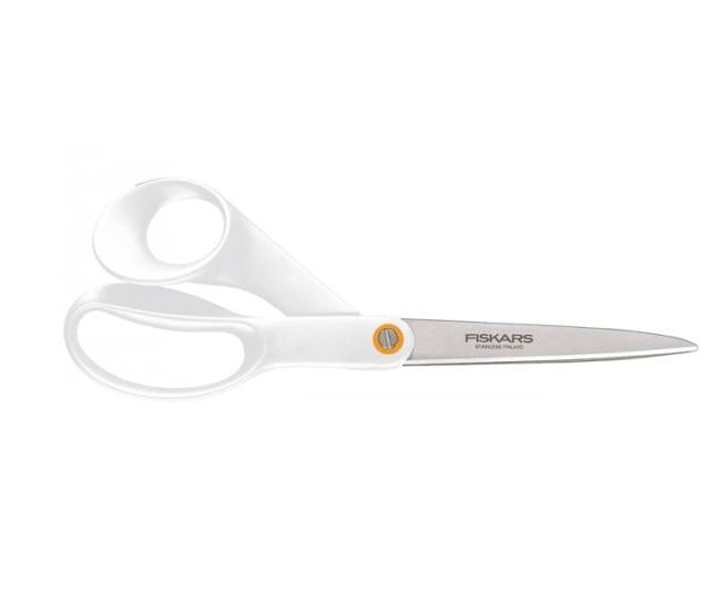 FISKARS UNIVERSALSCHERE 21 cm WEISS