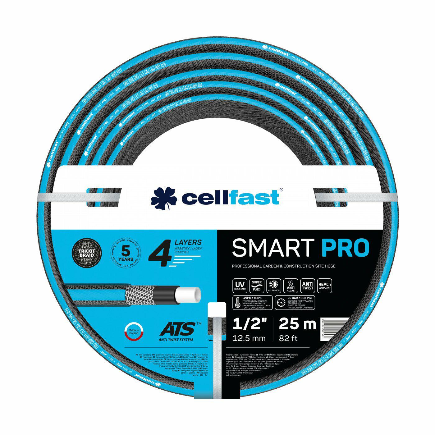 CELLFAST SMART PRO ATS GARTENSCHLAUCH 1/2" 20 MB