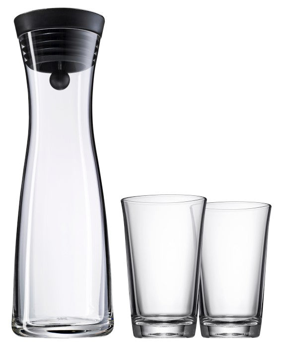 WMF Karaffe + 2 Gläser Basic