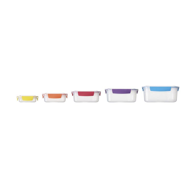 JOSEPH JOSEPH 5-teiliges Aufbewahrungsbehälter Set Nest Lock Bunt