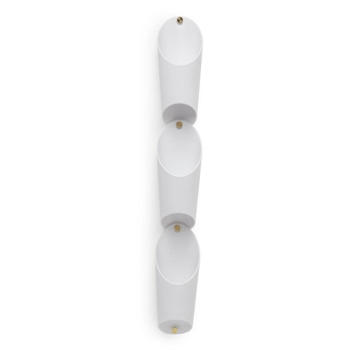 UMBRA Blumenwand hängend FLORALINK Weiß