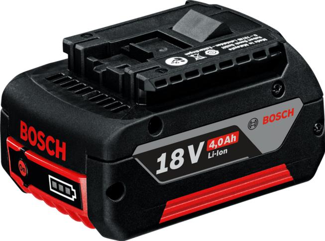 BOSCH-BATTERIE 18V 4,0Ah LI-ION