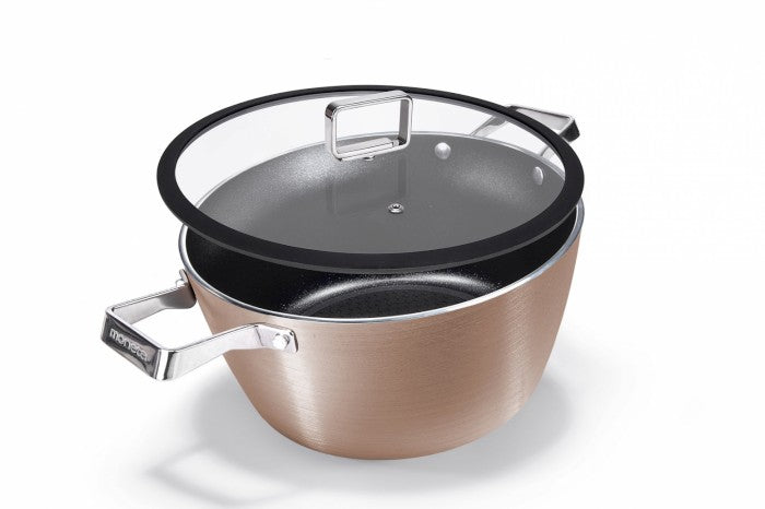 MONETA Topf Rose Gold Diamant Induktion 20 cm