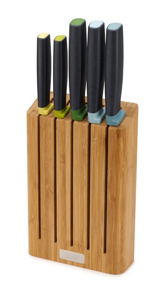 JOSEPH JOSEPH 5 Messer mit Bambusblock Elevate