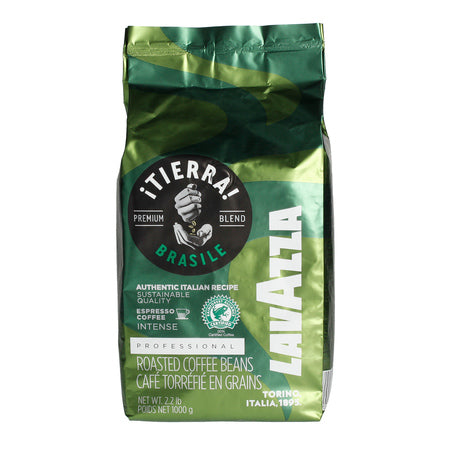 Lavazza Tierra Brasile Authentic Italian Recipe 70% Arabica 1kg