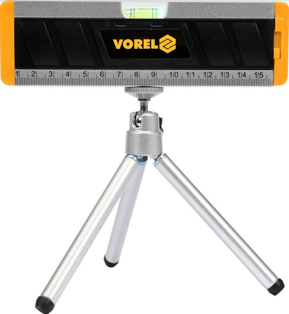 VOREL MINI-LASER-NIVELLIEGER MIT STATIV 170 mm 17560