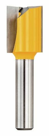 DEWALT GERADE Fräser 12 mm Schaft 8 mm