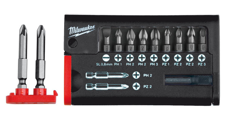 MILWAUKEE TIPPS SET 12-tlg.