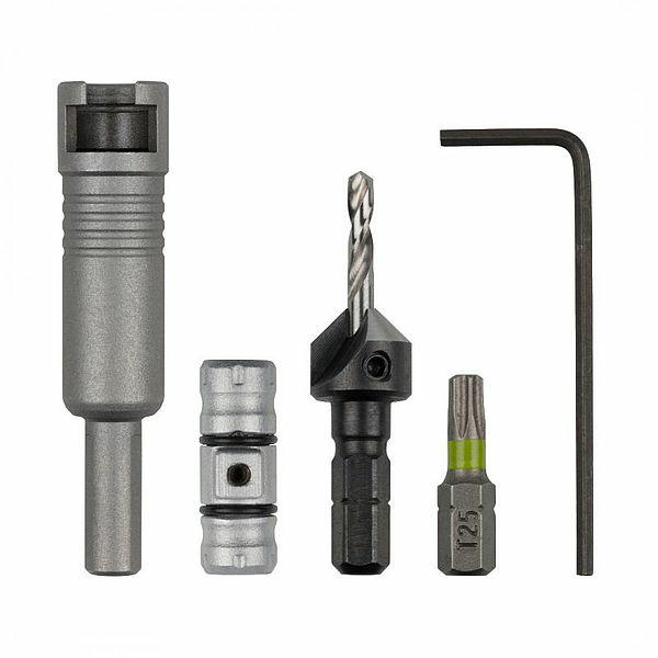 WOLFCRAFT DOPPELSEITIGER HALTER ZUR ZUBEHÖRMONTAGE