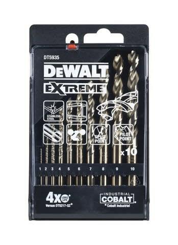 DEWALT COBALT BOHRER BOHRER-SET 10-tlg.
