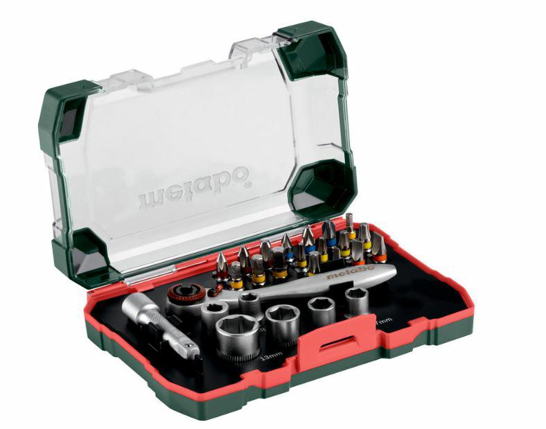 METABO SPITZEN-SET 26-tlg. +RASSEL