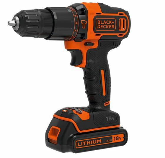 BLACK+DECKER SCHLAGSCHRAUBENDREHER.18V/2x1,5Ah/KOFFER
