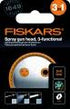 FISKARS 3-FUNKTIONS-PISTOLENKOPF