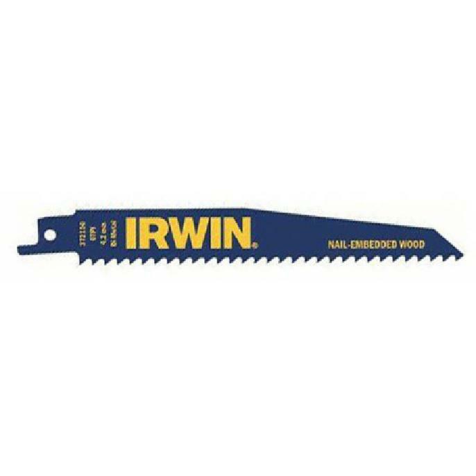 IRWIN RECIMER-SÄGEBLATT 150 mm 6 T/ZOLL / HOLZ MIT NÄGELN (5 Stück)