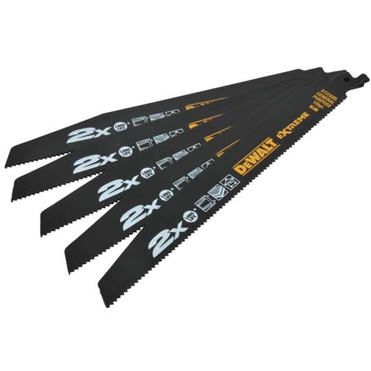 DEWALT RECIMER SÄGEBLATT 152x1,4-1,8mm / METAL EXTREME / 5 Stk.