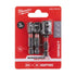 MILWAUKEE ADAPTER FÜR SCHLAGSTECKSCHLÜSSE 3er-SET.