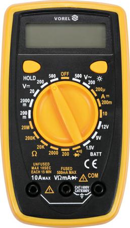 VOREL DIGITALES UNIVERSAL-MESSGERÄT 81774