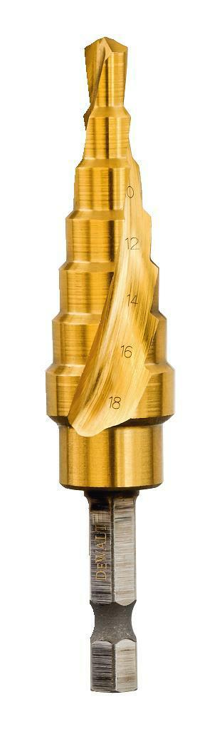 DEWALT STUFENBOHRER 6–18 mm