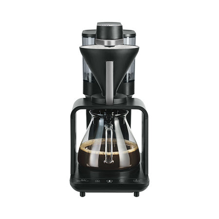 Melitta Espressomaschine EPOUR Schwarz Silber Espressomaschine
