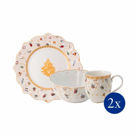 VILLEROY & BOCH Frühstücksset für 2 Toy's Delight