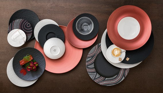VILLEROY & BOCH Teller Coupe Manufacture Rock