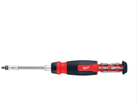 MILWAUKEE UNIVERSAL-SCHRAUBENANTRIEB MIT RATSCHE 8in1