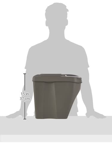 KEDEN SORTIBOX MÜLLBEHÄLTER 25L SET 3 – STEINGRAU