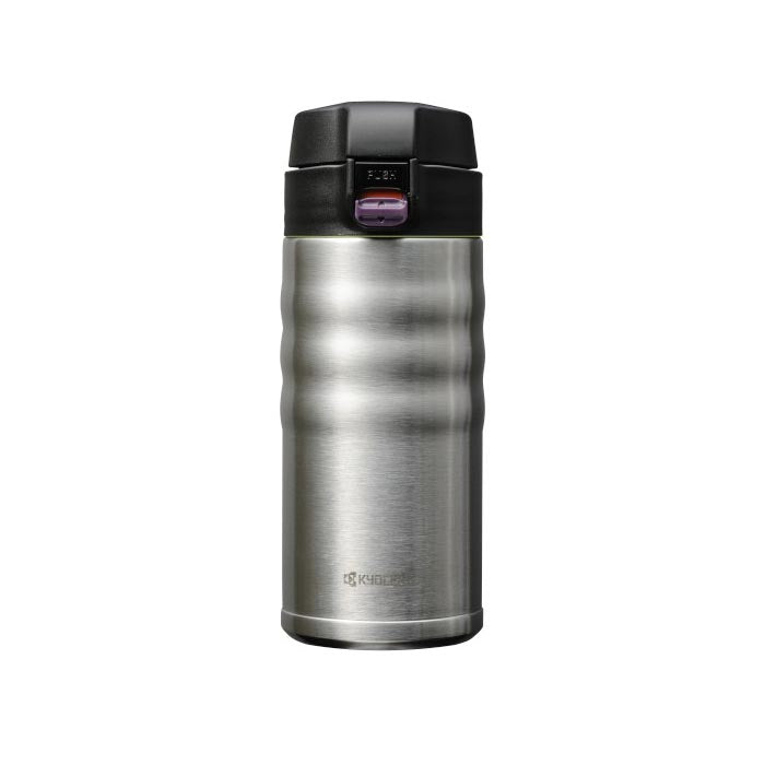 KYOCERA ThermoTasse Flip Top 350ml Edelstahl