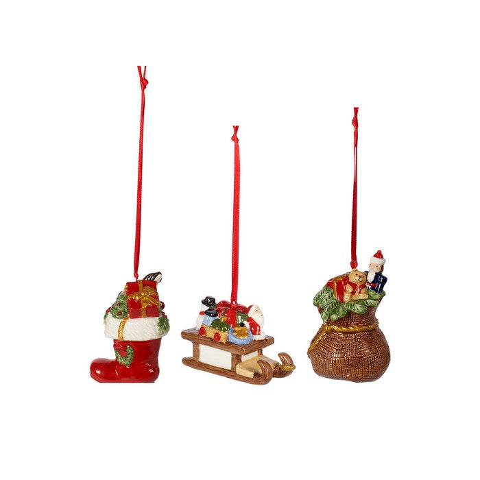 VILLEROY & BOCH Geschenke Baumschmuck Nostalgic Ornaments 3 Stk.