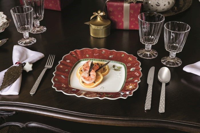 VILLEROY & BOCH Speiseteller Toy's Deli Rot