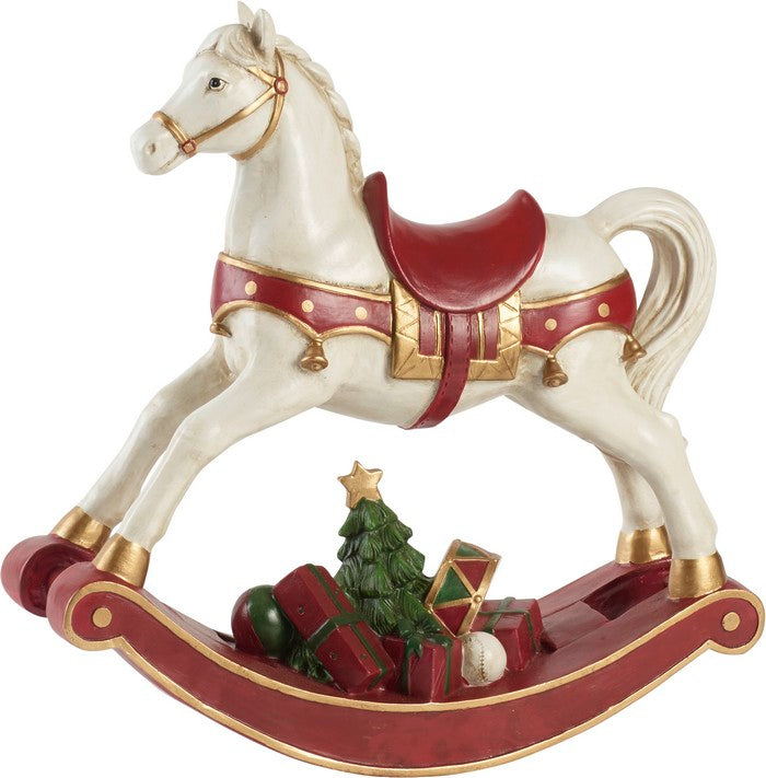 VILLEROY & BOCH Schaukelpferd XL Winter Collage Accessoires