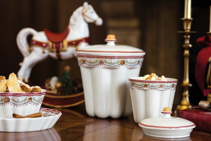 VILLEROY & BOCH Schaukelpferd XL Winter Collage Accessoires