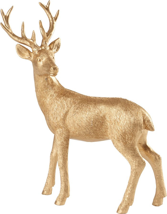 VILLEROY & BOCH Hirsch stehend Winter Collage Accessoires Gold