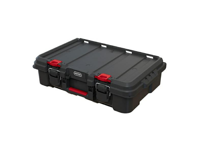 KETER WERKZEUGKOFFER 26,56L /SCHWARZ/ROT