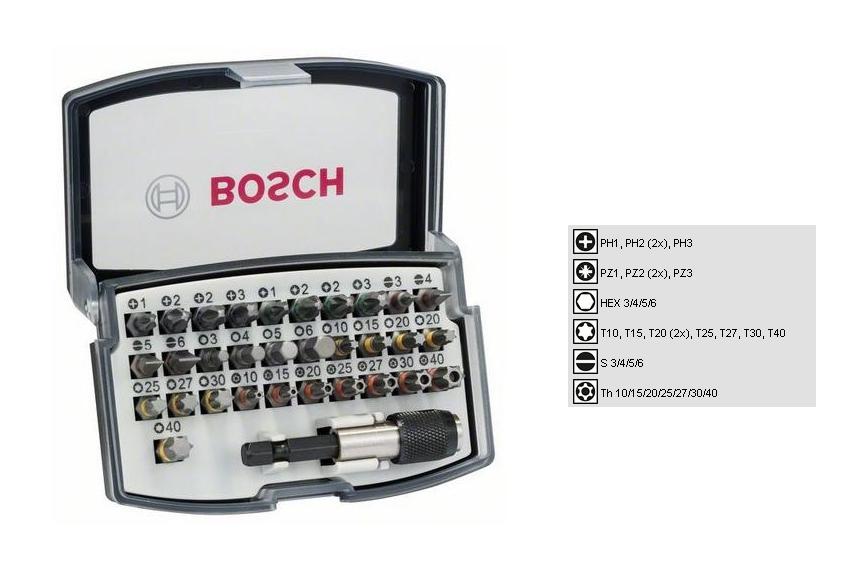 BOSCH BIT-SET 32-tlg.