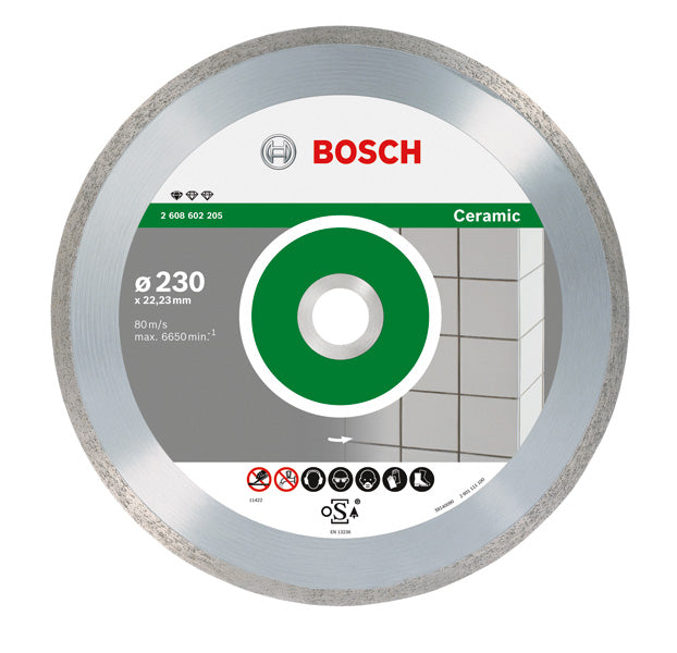 BOSCH DIAMANTSCHEIBE 125x22 VOLLKERAMIK