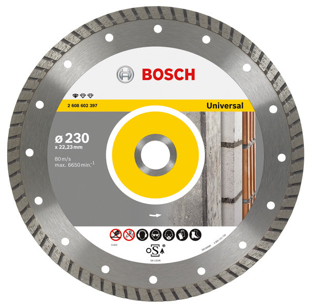 BOSCH DIAMANTSCHEIBE 125x22 TUR UNIV