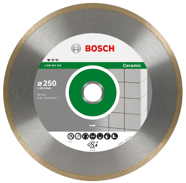 BOSCH DIAMANTSCHEIBE 250x25,4 VOLLKERAMIK