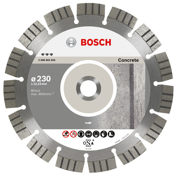 BOSCH DIAMANTSCHEIBE 150x22 SEG BETON