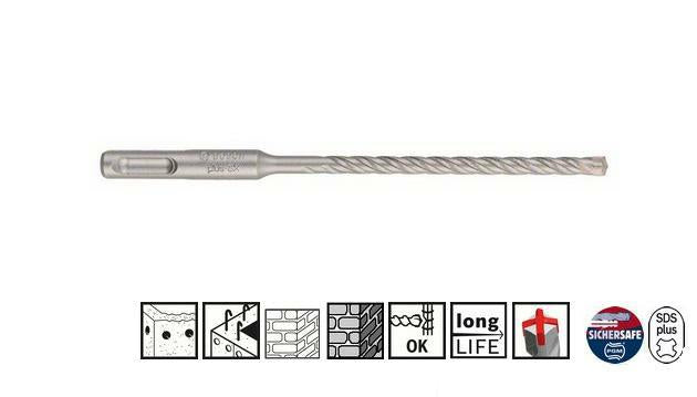 BOSCH SDS PLUS BOHRER 16 x 310 mm PLUS-5X 4-BLATT