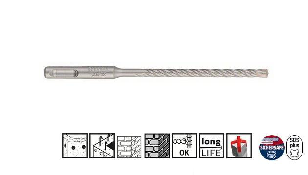 BOSCH SDS PLUS BOHRER 10 x 310 mm PLUS-5X 4-BLATT
