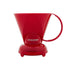 Clever Kaffeefilter Kaffeebrühmaschine L 500ml Red + 100 Filter