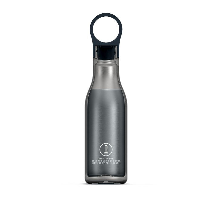 JOSEPH JOSEPH Thermosflasche aus Edelstahl LOOP 500 ml Blau