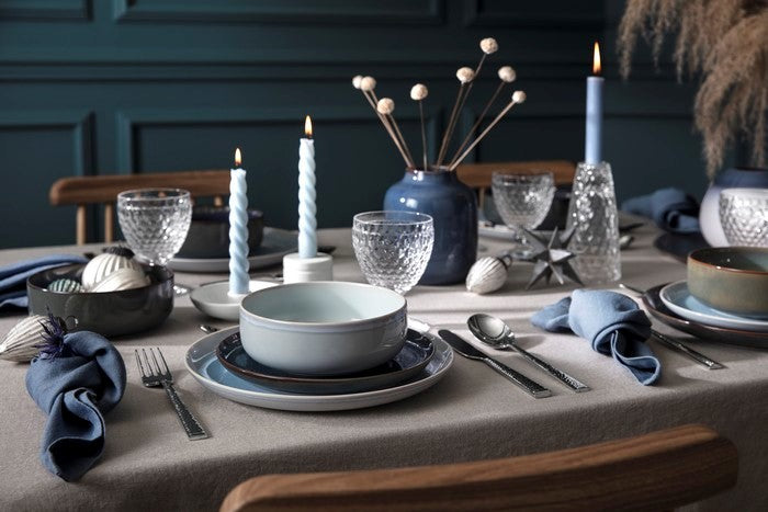 VILLEROY & BOCH Vase Zylinder Lave Home  L blau