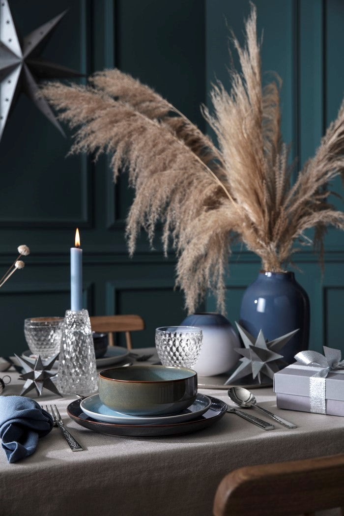 VILLEROY & BOCH Vase Zylinder Lave Home  L blau